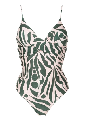 Lygia & Nanny Bianca graphic-print one-piece - Green
