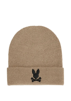 Psycho Bunny Allen beanie - Neutrals