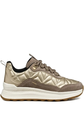 Geox quilted sneakers - Brown