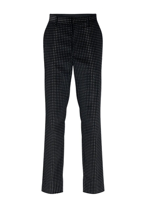 MM6 Maison Margiela star-print tailored trousers - Black