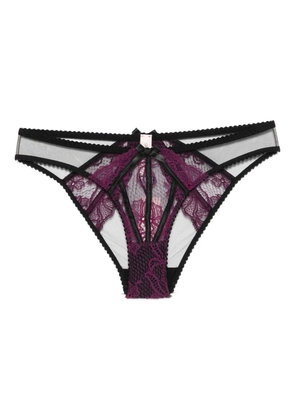 Agent Provocateur Rozlyn lace-paneled briefs - Black