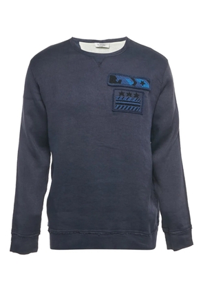 Valentino Garavani Pre-Owned patch-embellished sweater - Blue