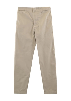 Armani Exchange logo-plaque trousers - Neutrals