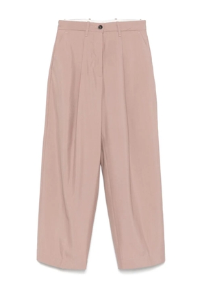 Nine In The Morning pleat-detailed trousers - Pink
