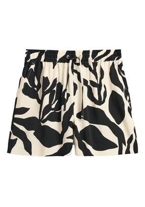 Gant floral-print drawstring shorts - Neutrals