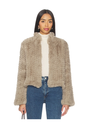 HEARTLOOM Deline Jacket in Tan. Size L. Also in M, XL, XS.