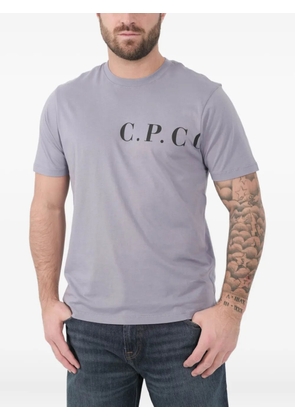 C.P. Company logo-print T-shirt - Purple