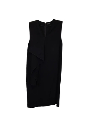 JOSEPH sleeveless asymmetric mini dress - Black