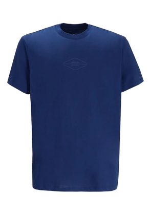 Armani Exchange embossed crew-neck T-shirt - Blue