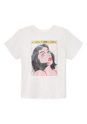 RE/DONE graphic-print t-shirt - White