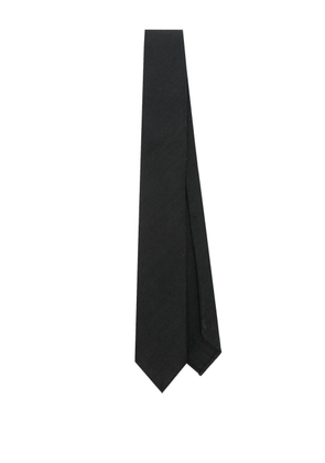 Lardini silk tie - Black