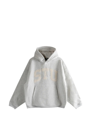 Stüssy logo hoodie - Grey