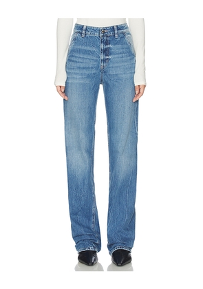 Icon Denim Annie Straight Jeans in Denim-Dark. Size 24. Also in 25, 26, 29.