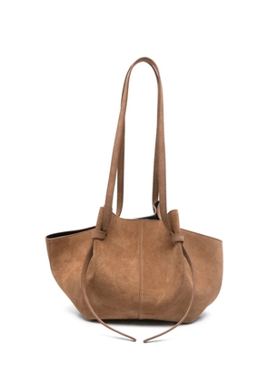 Yuzefi Mochi knot-detail shoulder bag - Brown