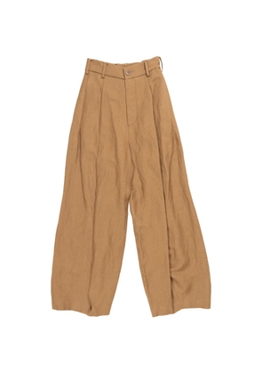 Uma Wang pleated trousers - Brown