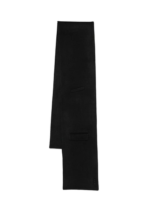 ALAINPAUL flap-pocket scarf - Grey