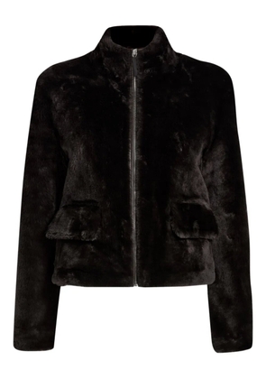 Proenza Schouler White Label Scarlett shearling jacket - Black