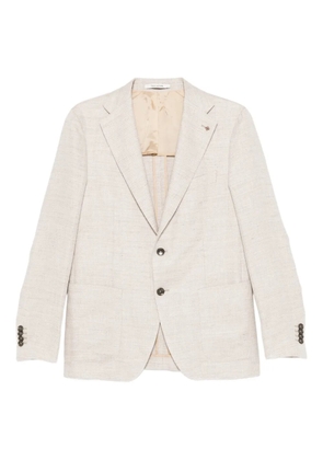 Tagliatore button single-breasted blazer - Neutrals