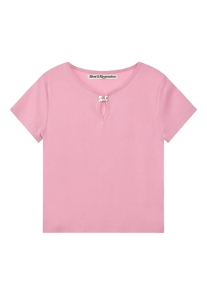 Rest&Recreation logo-appliqué T-shirt - Pink