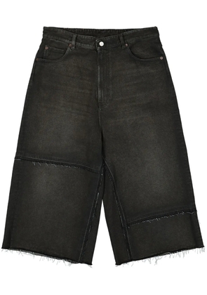 MM6 Maison Margiela denim shorts - Grey