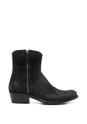 Cenere GB zip boots - Black