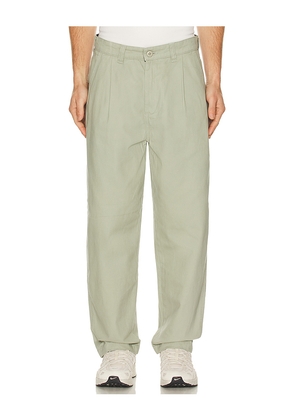 HUF Cromer Trouser in Sage. Size 32. Also in 30, 34, 36.