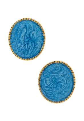 Galley Los Angeles May Vintage Earring in Blue.