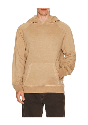 Fair Harbor Saltaire Hoodie in Brown. Size L. Also in M, S, XL/1X.