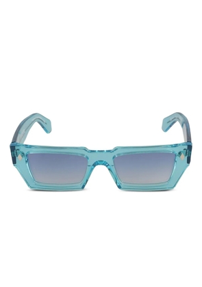 Kador Disko geometric-frame sunglasses - Blue