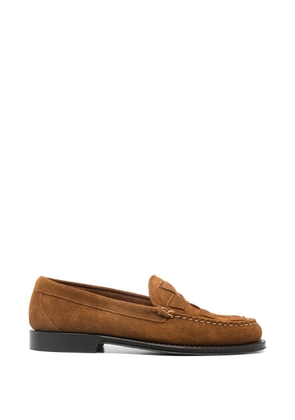 G.H.Bass Weejun Heritage Venetian weave loafers - Brown