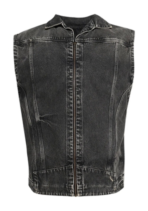 Martine Rose denim vest - Grey