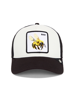 Goorin Brothers The Busy Bee Trucker Hat in Black.