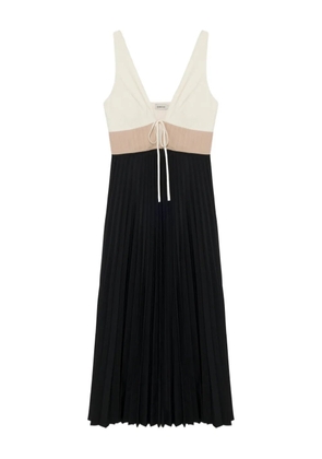 Simkhai Stephanie pleated midi dress - Black