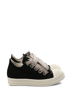 Rick Owens DRKSHDW canvas toe-cap sneakers - Black