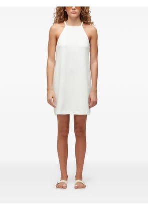 Osklen halter-neck mini dress - White