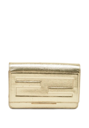 Fendi Pre-Owned 2015 Tube leather wallet - Gold