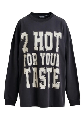 Essentiel Antwerp letter-print T-shirt - Blue