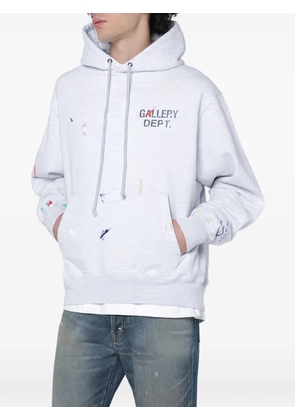 GALLERY DEPT. GD Paint logo hoodie - Grey