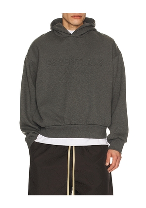 Fear of God ESSENTIALS Classic Hoodie in Grey. Size L. Also in M, S, XL/1X, XS, XXL/2X.