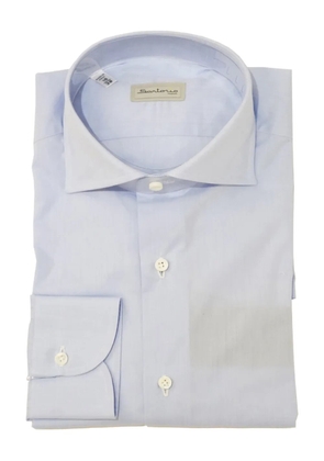 SARTORIO NAPOLI cotton button-down shirt - Blue