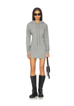 fleur du mal Hoodie Corset Dress in Grey. Size M. Also in S, XS.
