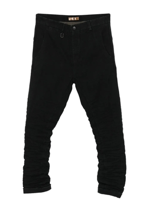 Layer Zero button-fastening trousers - Black