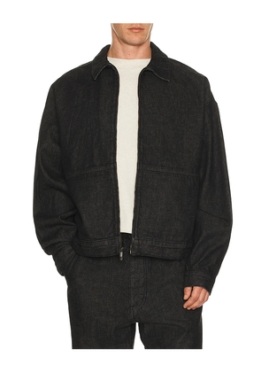 Fear of God ESSENTIALS Work Jacket in Black. Size L. Also in M.