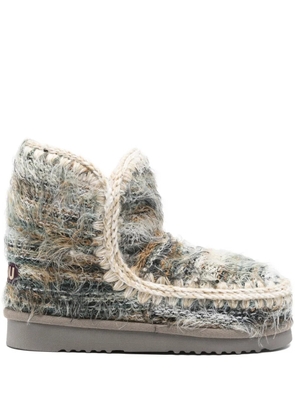 Mou Eskimo 18 round-toe boots - Green