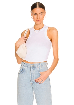 LNA Detra Tank in White. Size L. Also in M, S, XL, XS.