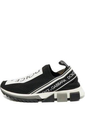 Dolce & Gabbana Pre-Owned Sorrento sculpted-sole slip-on - Black