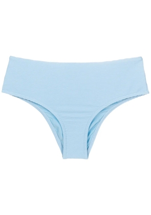Lenny Niemeyer ribbed mid-rise bikini bottoms - Blue