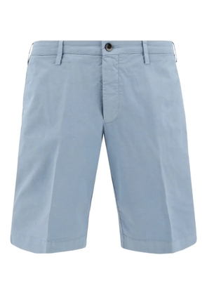 Germano 1952 button-zip shorts - Blue