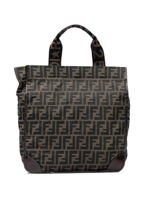 Fendi Pre-Owned 1998 Zucca Canvas Shopping tote bag - Brown