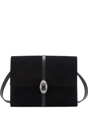 Coccinelle suede crossbody bag - Black